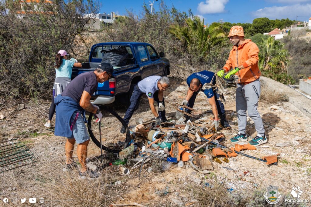 Megacampanha de limpeza e sensibilização “Porto Santo + Limpo”