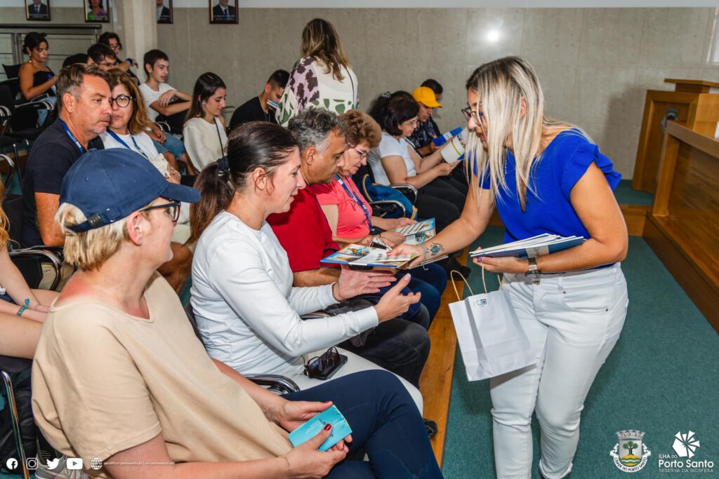 Além dos locais, participaram nas atividades 25 alunos e professores oriundos da Polónia, Roménia e Turquia