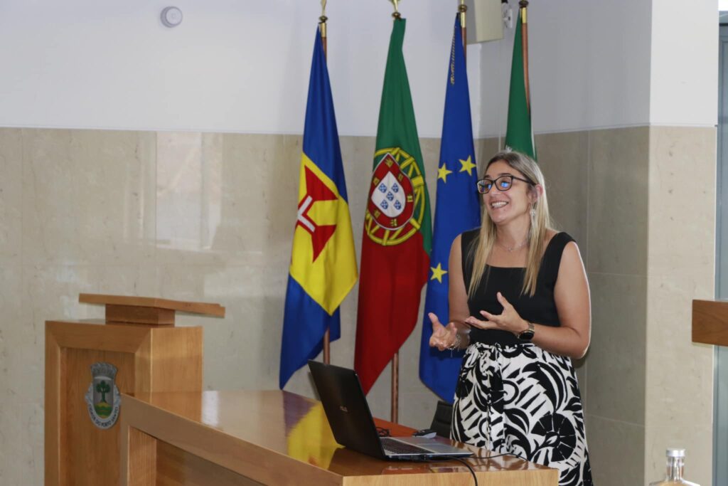 Apresentação dos projetos no âmbito de uma visita educativa à Ilha do Porto Santo