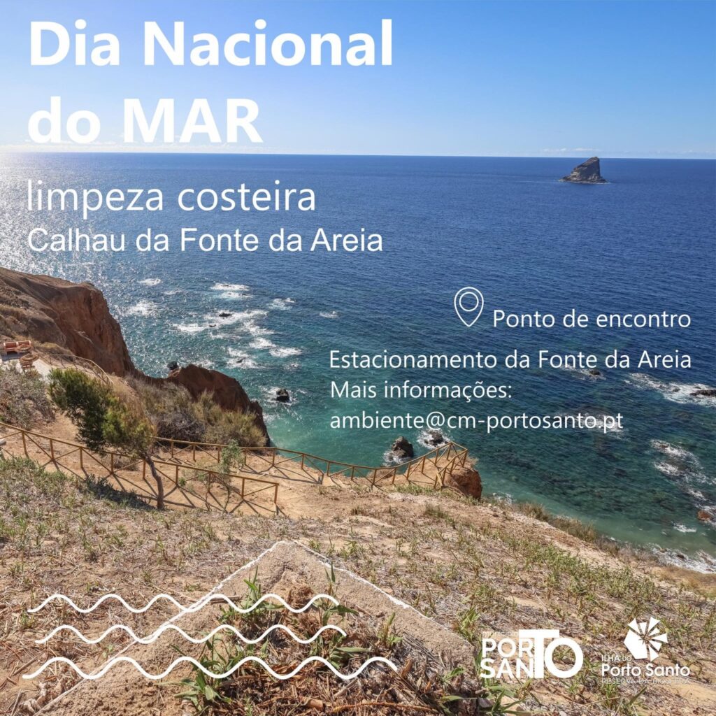 Comemoração da efeméride com limpeza costeira