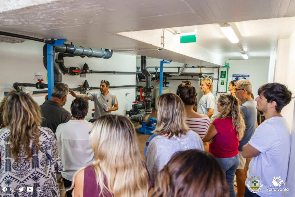 Comemoração com visita à Central Dessalinizadora do Porto Santo
