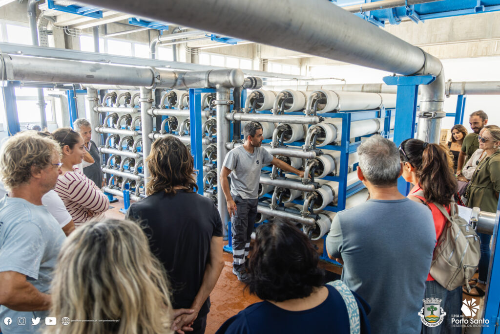 Comemoração com visita à Central Dessalinizadora do Porto Santo